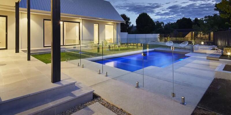 glass pool fence installation