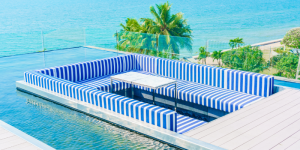 frameless glass pool fencing