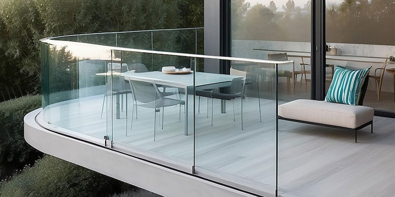 frameless glass balustrade