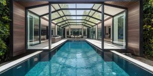 frameless glass pool fencing panels