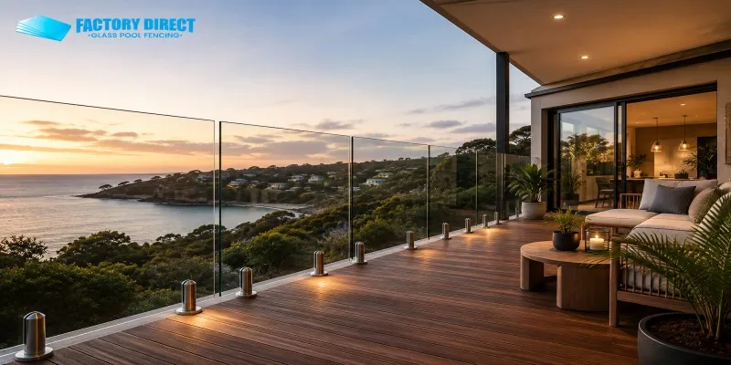 frameless glass balustrade design ideas